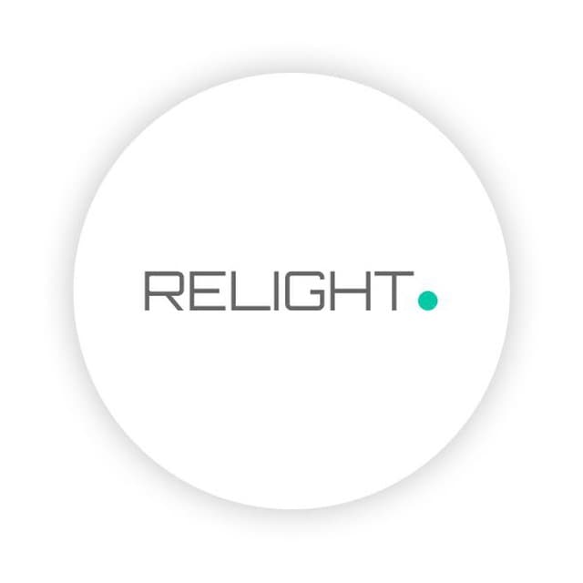 Студия RELIGHT — логотип ООО «РЕЛАЙТ», юридическое лицо для договоров и заказной разработки вместе с Никитой Огнёвым